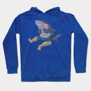 Reverse Mermaid - Shark Hoodie